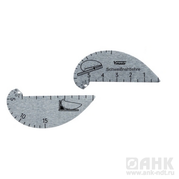 Шаблон Vogel для сварных швов