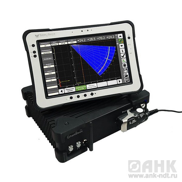 Ультразвуковой дефектоскоп на фазированных решетках Хамелеон 32+