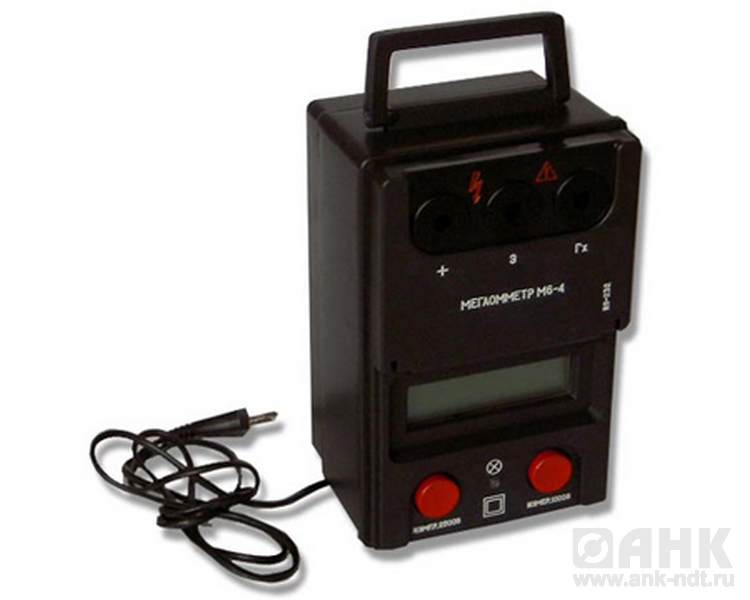 М6-1 - цифровой измеритель сопротивления изоляции, мегаомметр