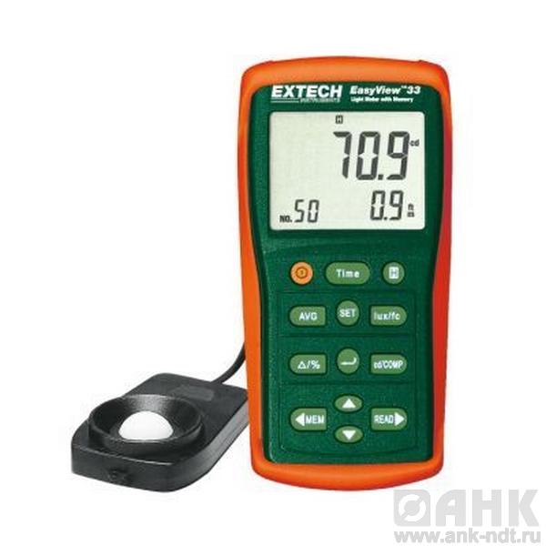 Измеритель освещенности с функцией памяти Extech EA33