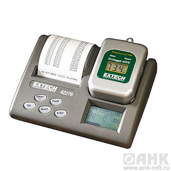 Регистратор данных температуры / влажности Extech 42276 с принтером