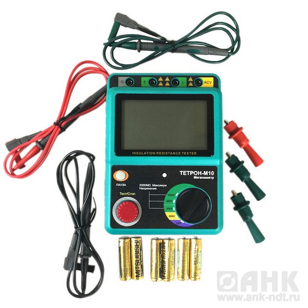 ТЕТРОН-М10 Мегаомметр