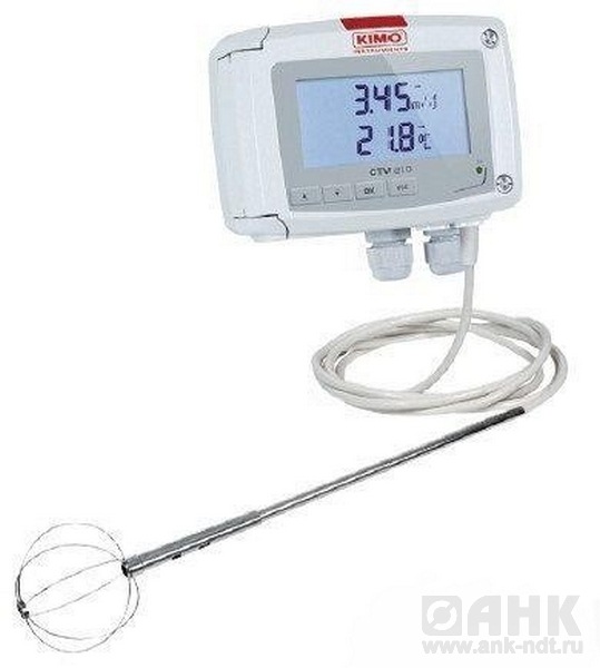 CTV210-BNS — датчик температуры и скорости потока воздуха