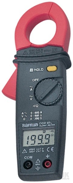 Токовые клещи Sanwa DCM60L