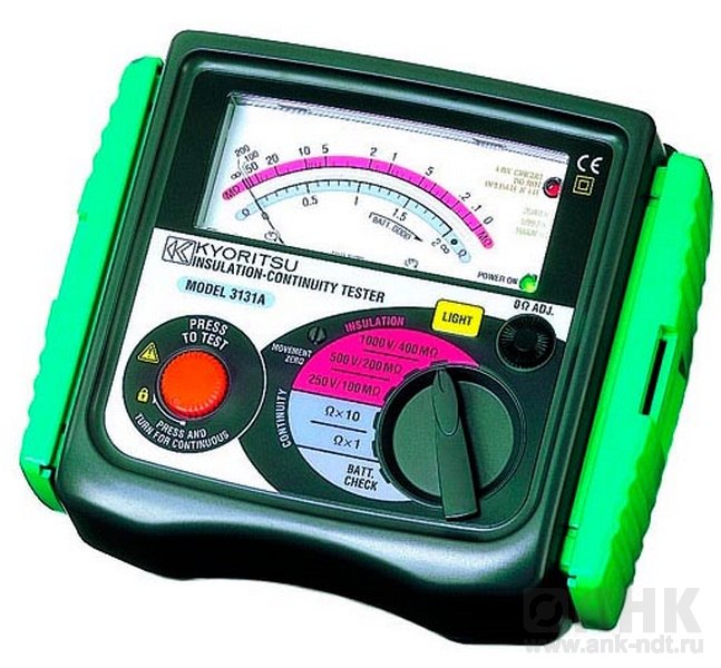 KEW 3131A — мегаомметр аналоговый