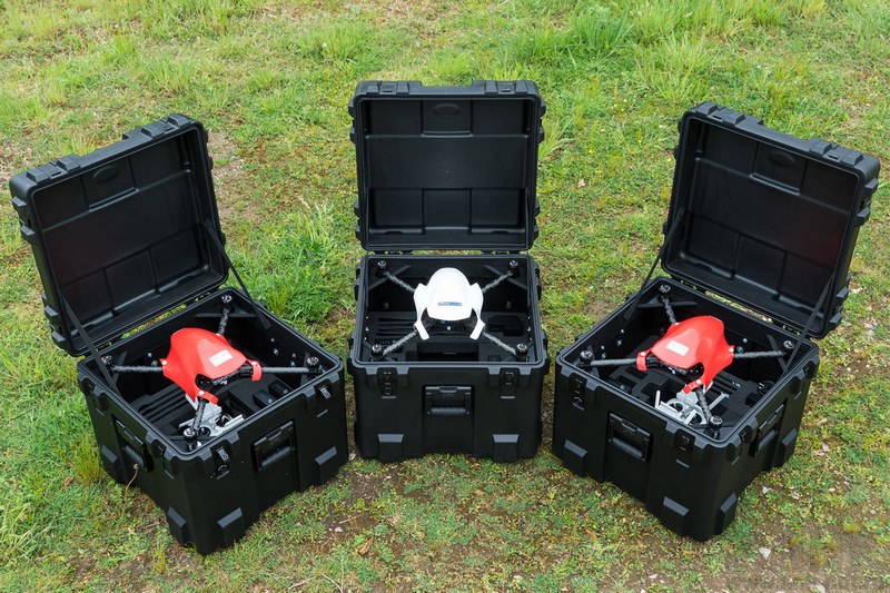 Герметичный водонепроницаемый кейс для Inspire 1 / Matrice 100 и интегрированной системой зарядки