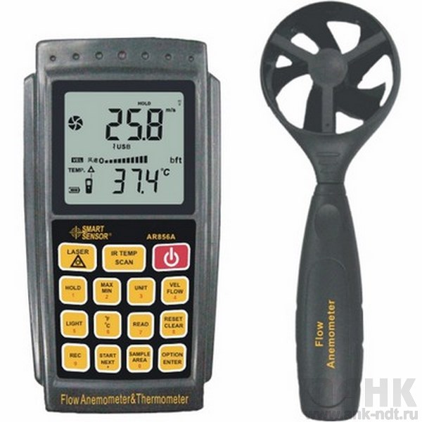 Цифровой анемометр AR856A