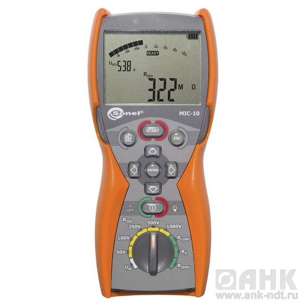 Измеритель параметров электроизоляции MIC-10