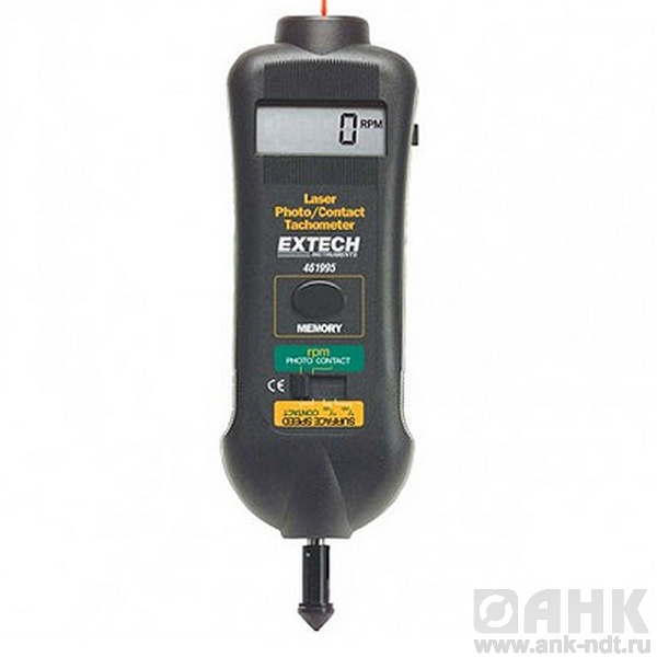 Комбинированный контактный/лазер фототахометр Extech 461995