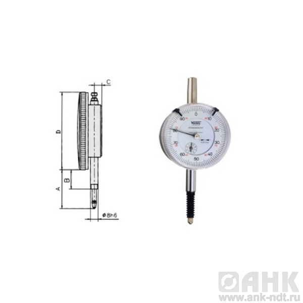 Индикаторы Vogel DIN 878 с защитой IP 53