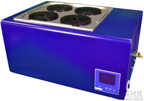 Баня водяная 4-х местная UT-4304 (9,9 л; Т до +100 °С)