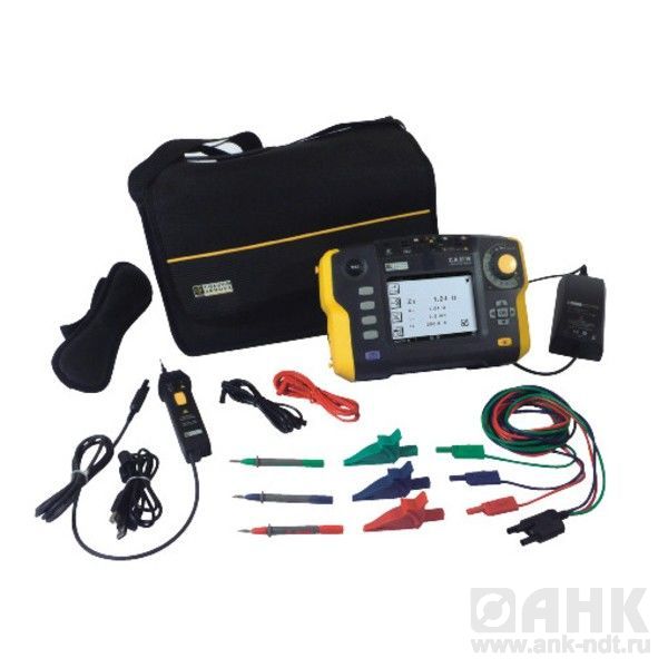 С.А 6116 + клещи С177 — прибор для комплексной проверки электрических установок