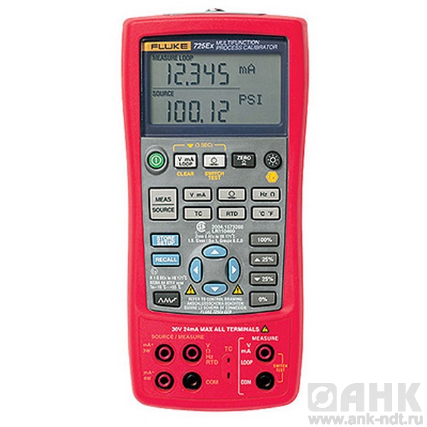 Многофункциональный калибратор Fluke 725Ex взрывобезопасный