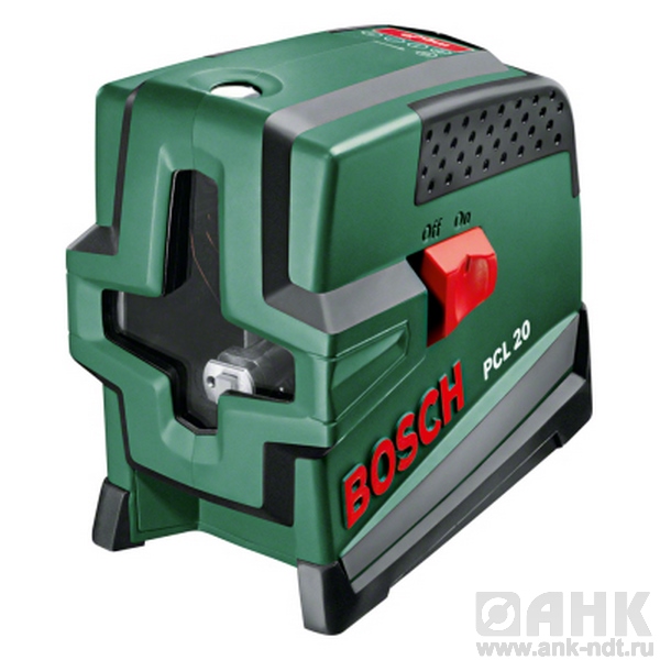 Лазер с перекрёстными лучами с функцией отвеса Bosch PCL 20