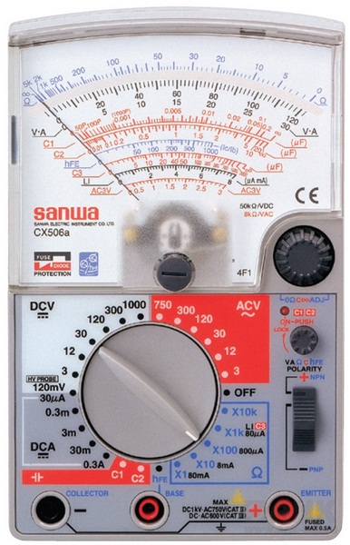 Мультиметр аналоговый Sanwa CX506a