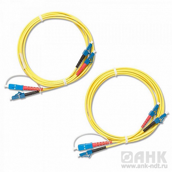 Дуплексные одномодовые тестовые шнуры Fluke Networks NFK3-DPLX-LC с разъемами LC
