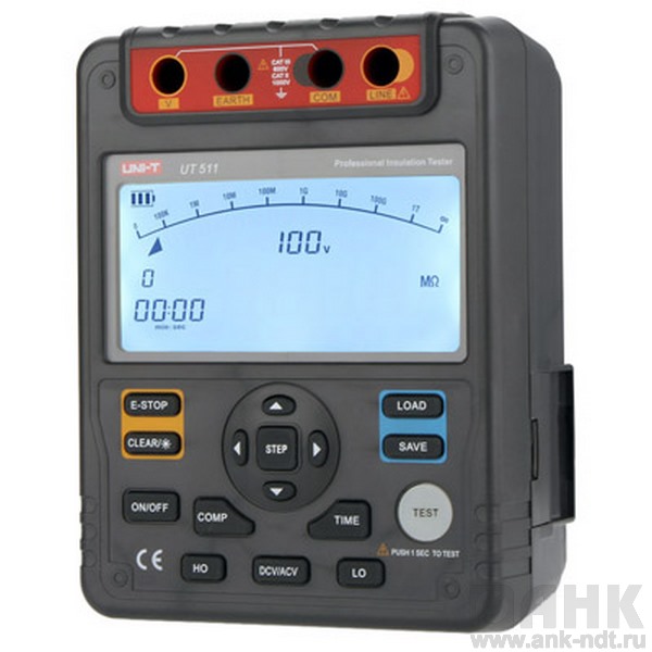 Измеритель сопротивления изоляции UT511