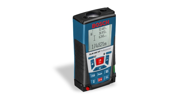 Лазерный дальномер Bosch GLM 250 VF + BT 150