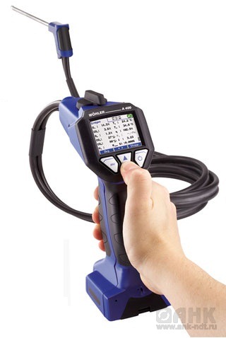 Газоанализатор WOHLER A 400i с гибким зондом