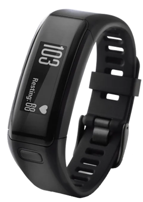 Фитнес-браслет Garmin VivoSMART HR Black large