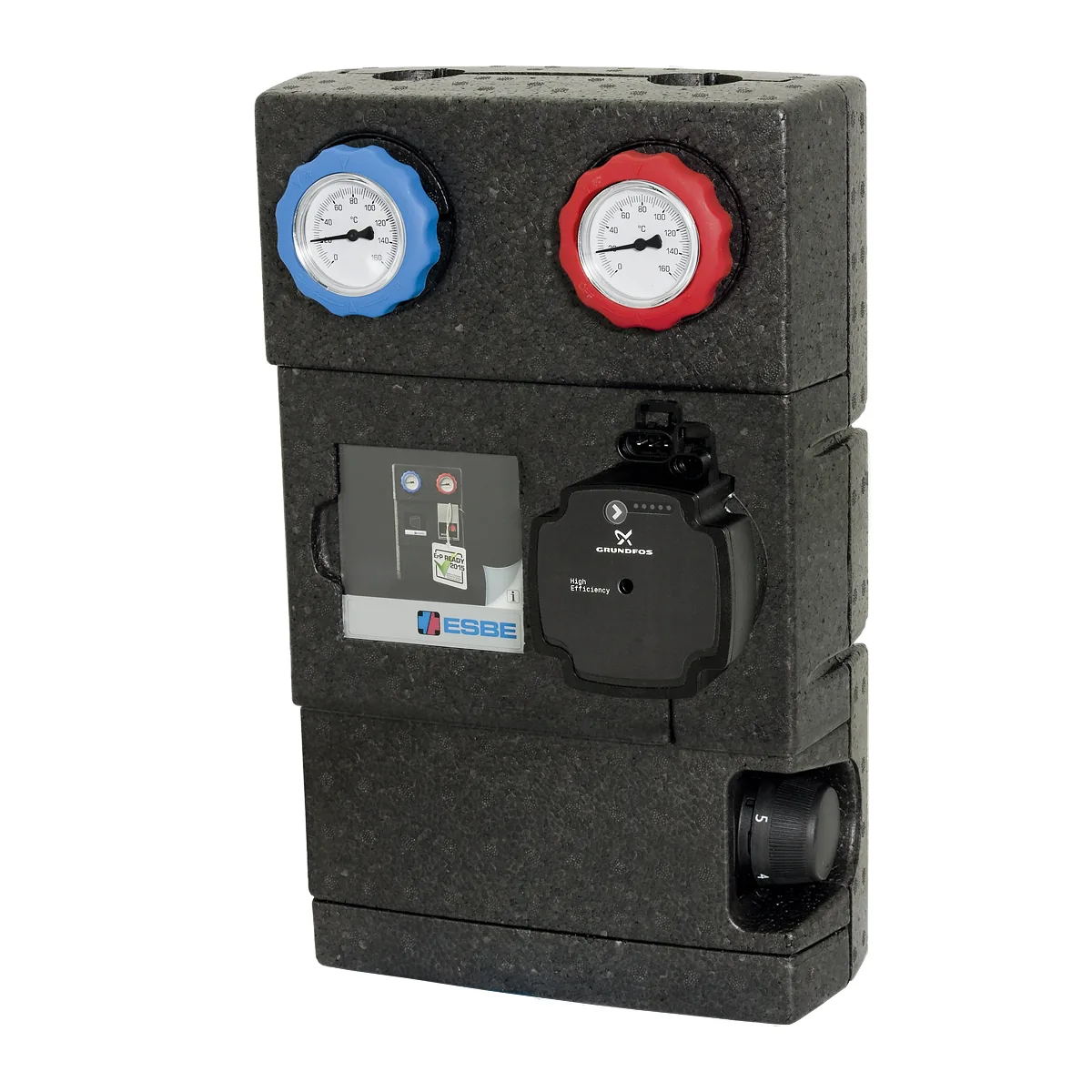 Насосная смесительная группа ESBE GFA112 Grundfos 25-70, DN 32, G 1¼