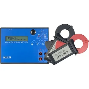 Измеритель заземления клещей MULTI MET-10X
