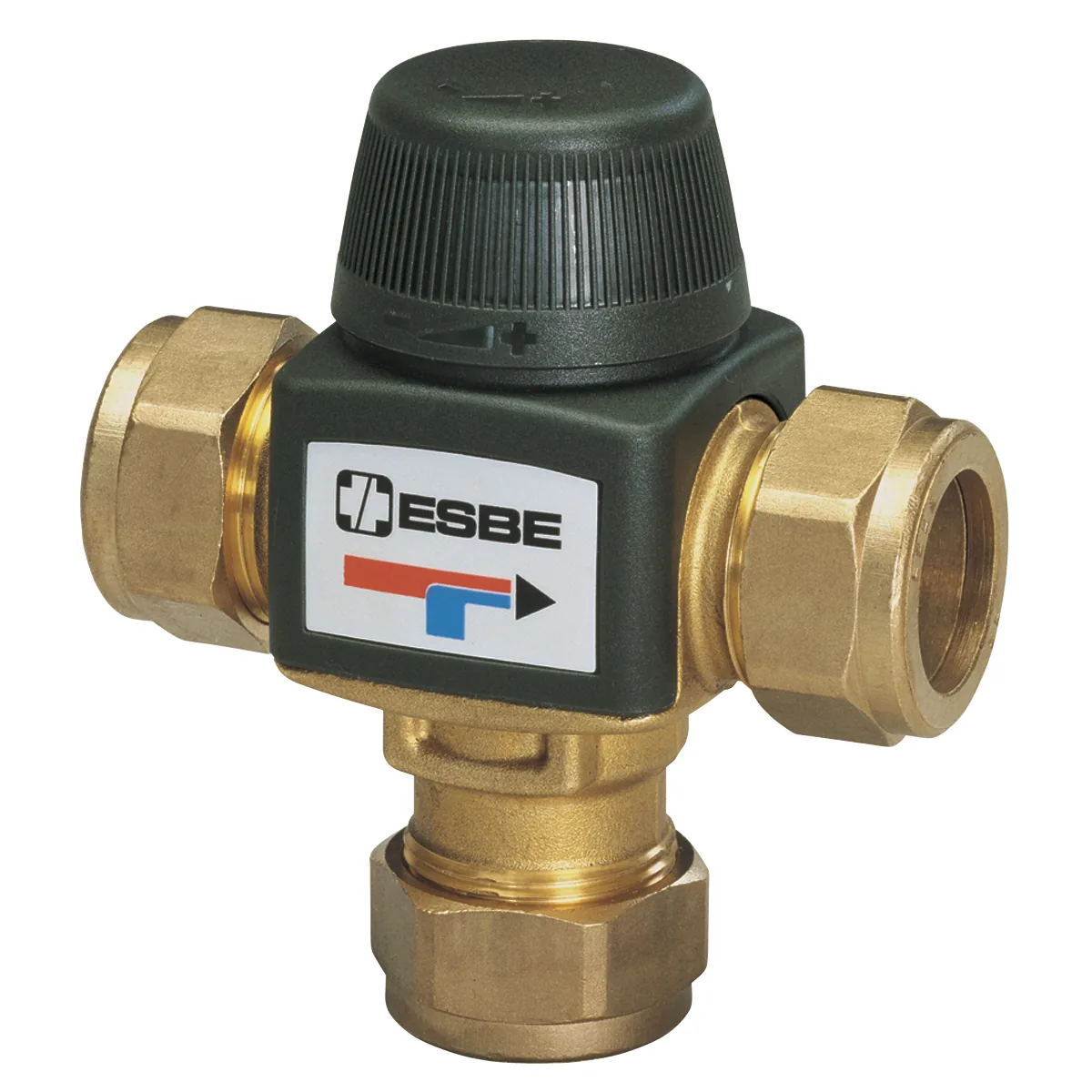 Клапан термостатический смесительный ESBE VTA313 30-70 °C, KVS 1,5, CPF 22 мм